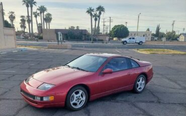 Nissan-300zx-1990-Red-Black-Leather
