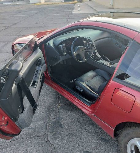 Nissan-300zx-1990-Red-Black-Leather-8