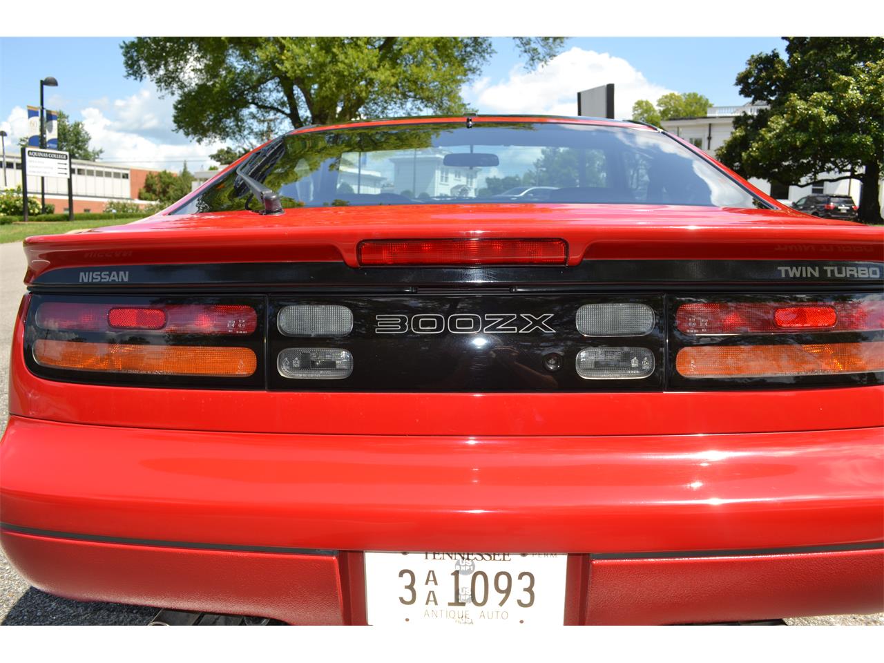 Nissan-300zx-1991-Aztec-Red-Black-2