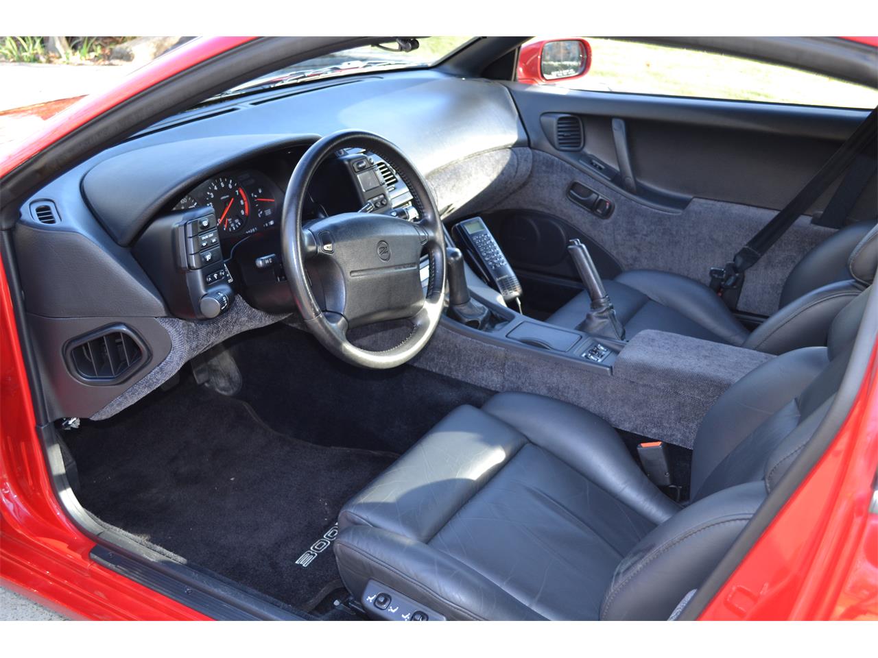 Nissan-300zx-1991-Aztec-Red-Black-24