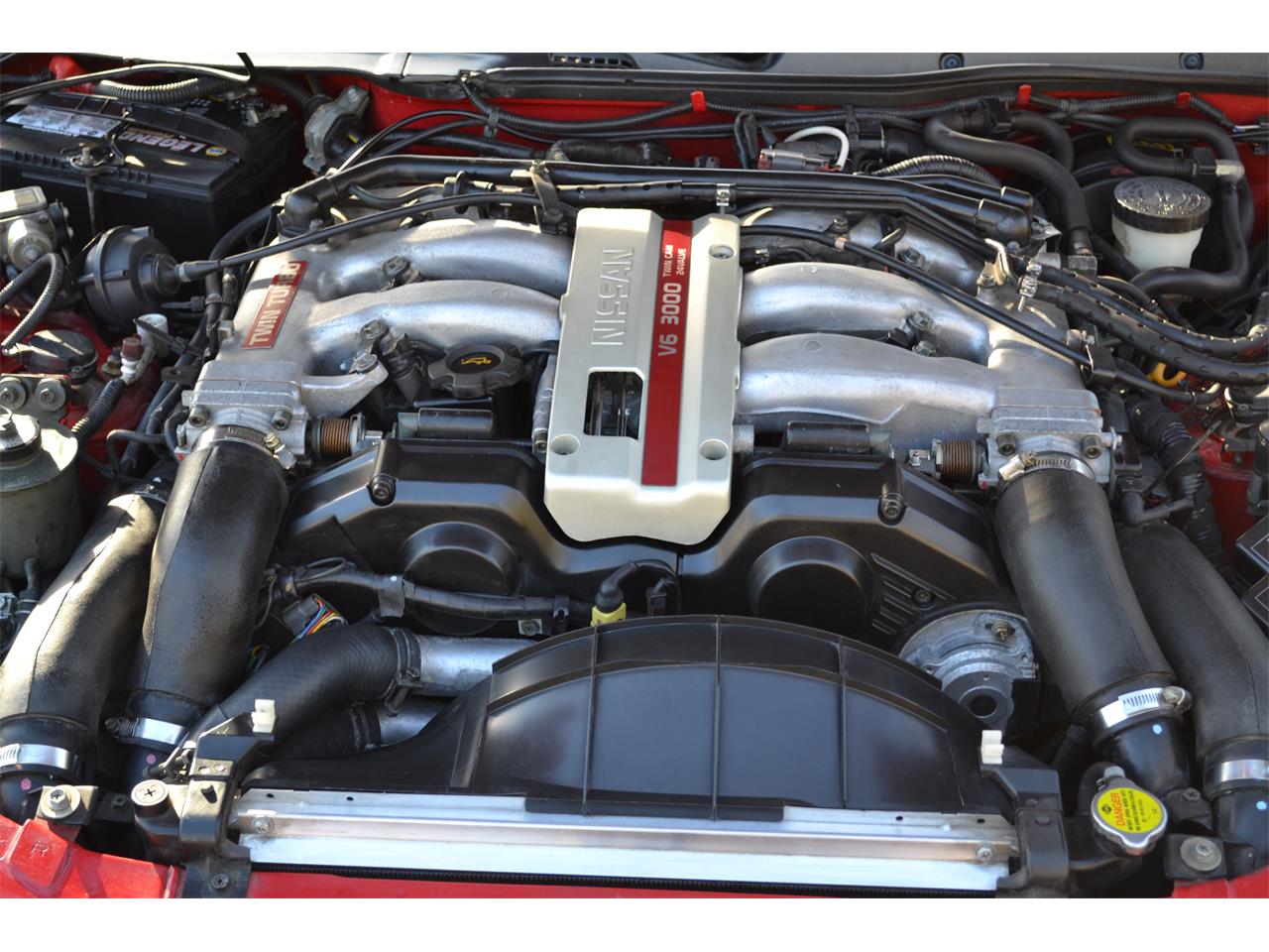 Nissan-300zx-1991-Aztec-Red-Black-27