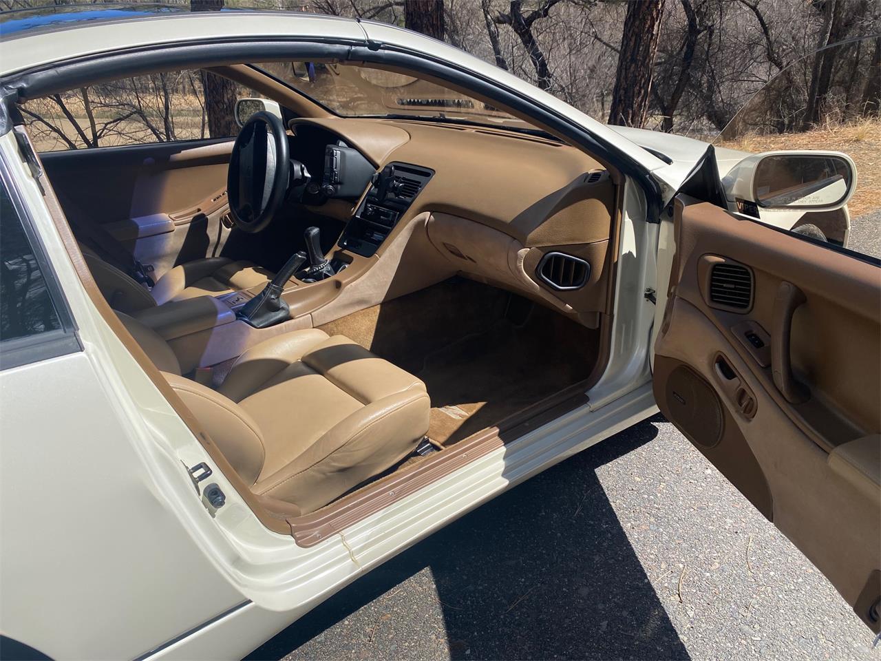 Nissan-300zx-1993-Pearl-White-Tan-Leather-4