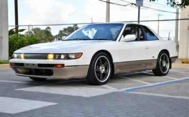 Nissan-Silvia-1990-White-Brown-1
