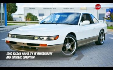 Nissan-Silvia-1990-White-Brown