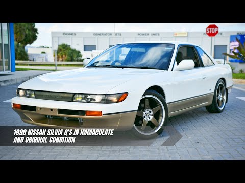 Nissan-Silvia-1990-White-Brown