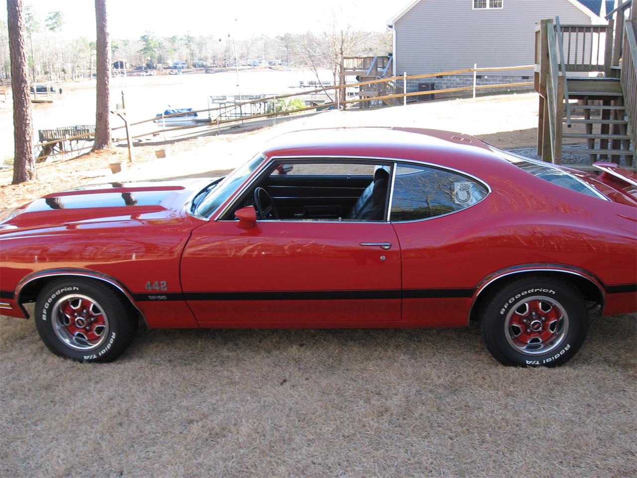 Oldsmobile-442-w-30-1971-Matador-Red-Black-11