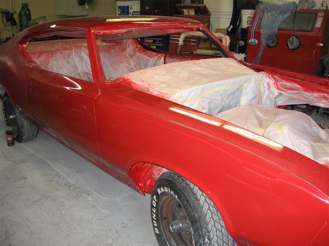 Oldsmobile-442-w-30-1971-Matador-Red-Black-18
