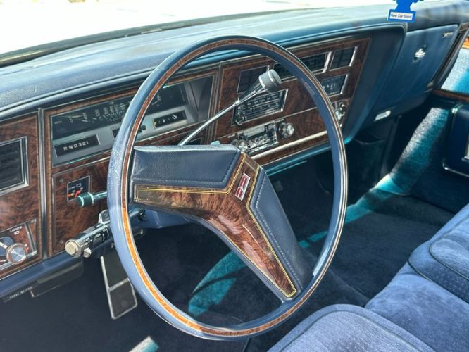 Oldsmobile-98-1982-Silvergray-Blue-Velour-33