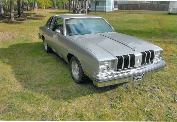 Oldsmobile-Cutlass-supreme-1978-Silver-and-black-Blue-2