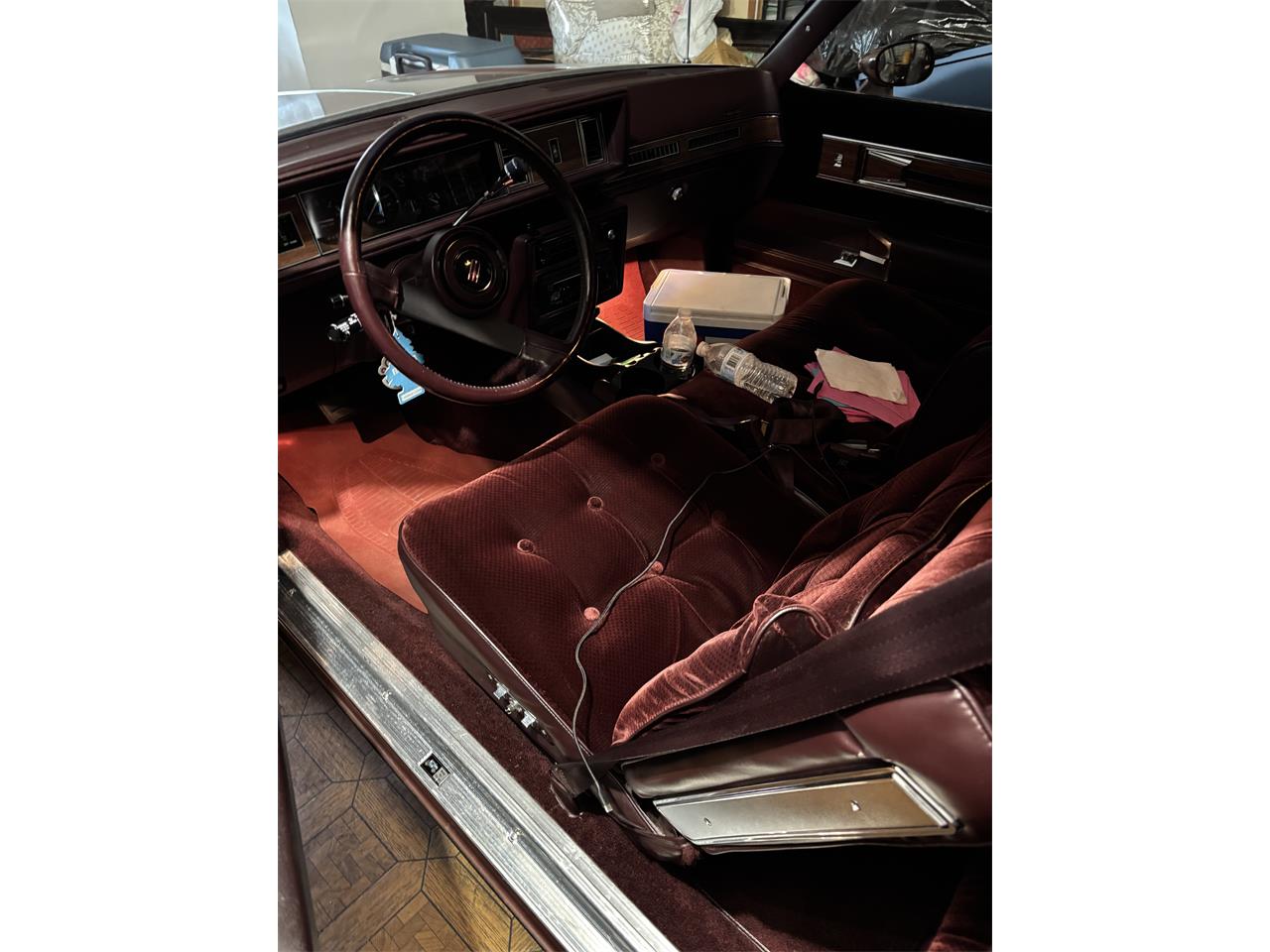 Oldsmobile-Cutlass-supreme-brougham-1988-Burgundy-Metallic-Dark-Claret-Cloth-14