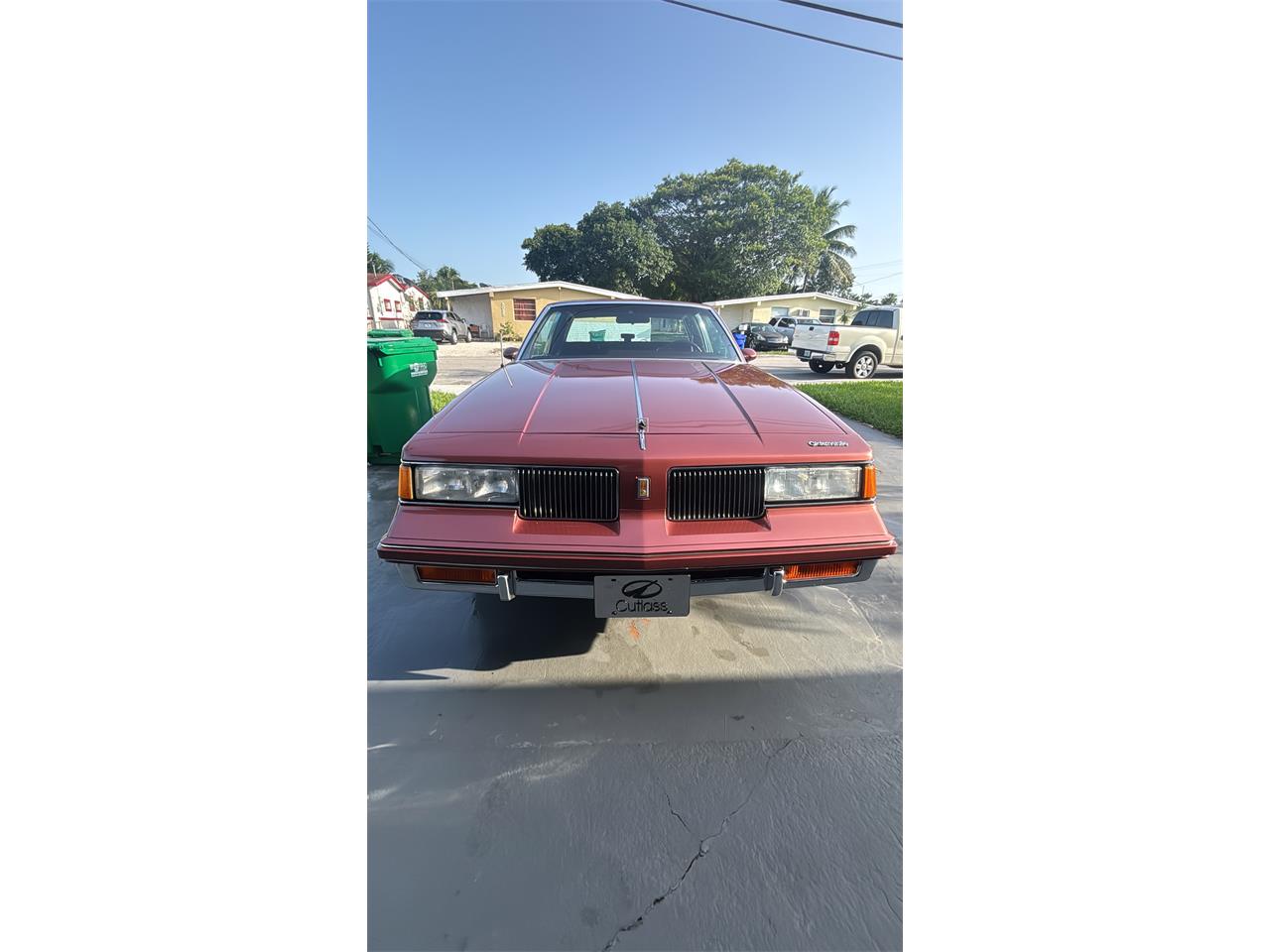 Oldsmobile-Cutlass-supreme-brougham-1988-Burgundy-Metallic-Dark-Claret-Cloth-42