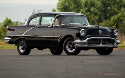 Oldsmobile Two Post Rocket 88 Runabout 1956 Coupe
