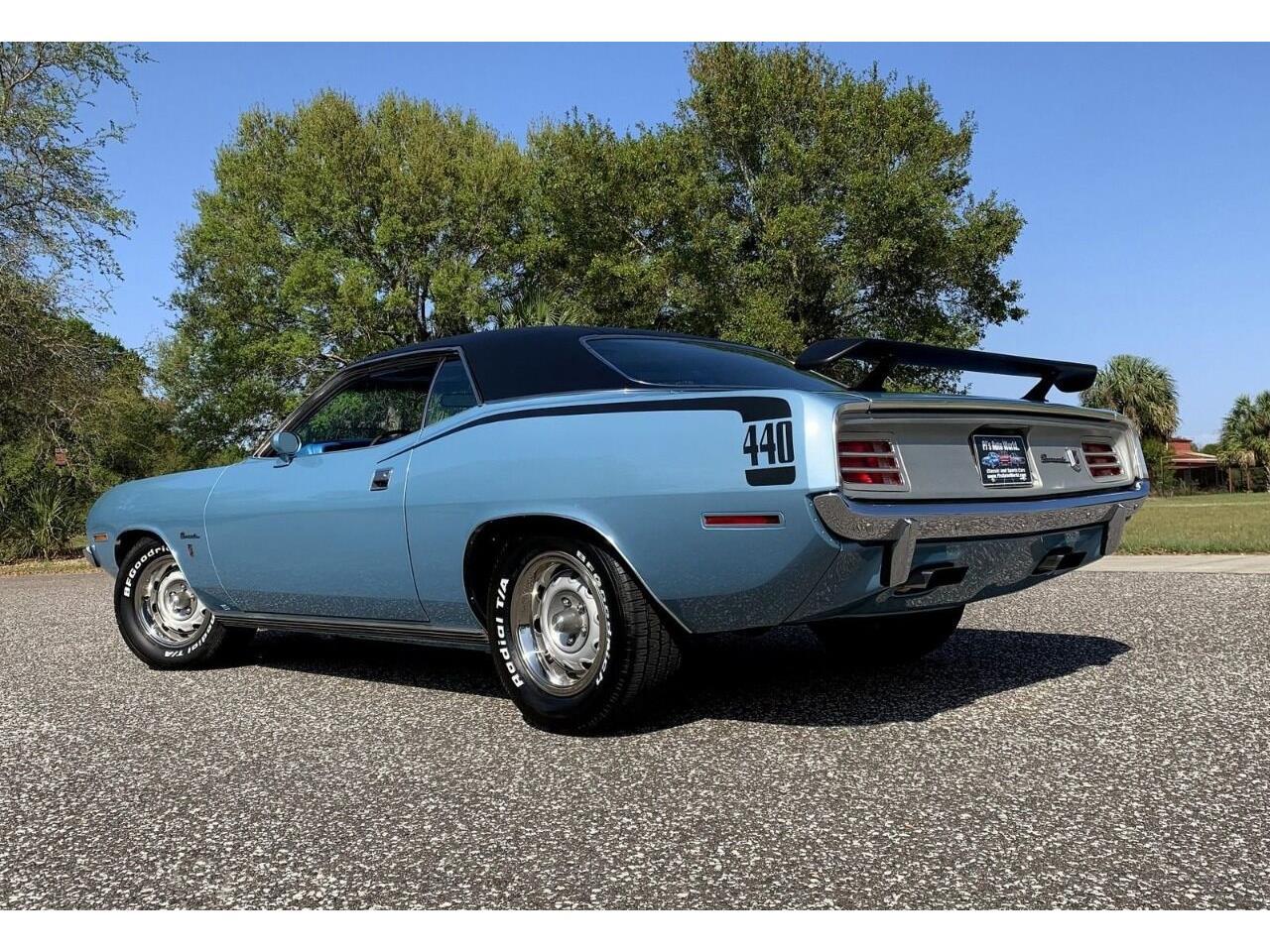 Plymouth-Barracuda-1970-Blue-Blue-6