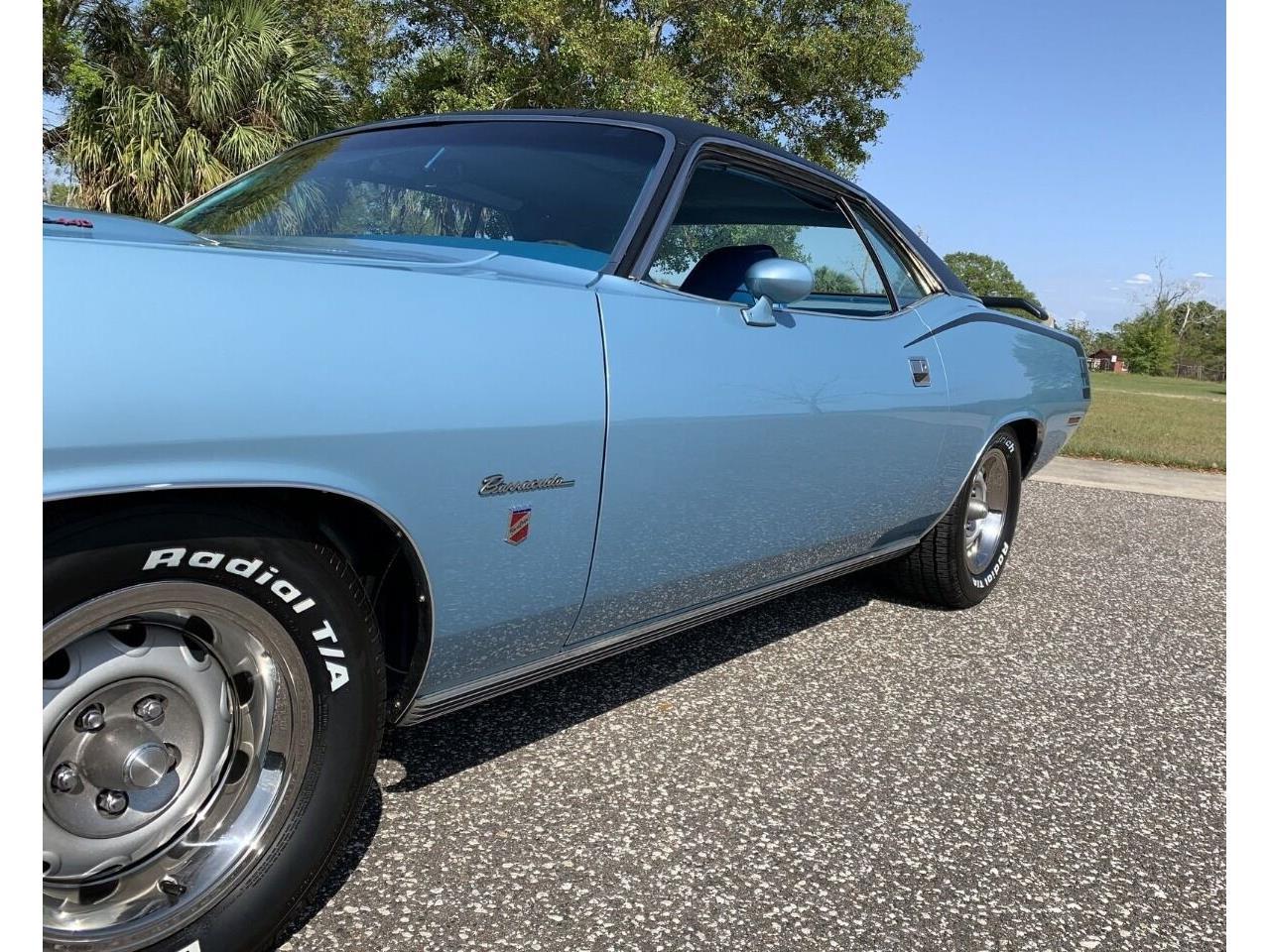 Plymouth-Barracuda-1970-Blue-Blue-8