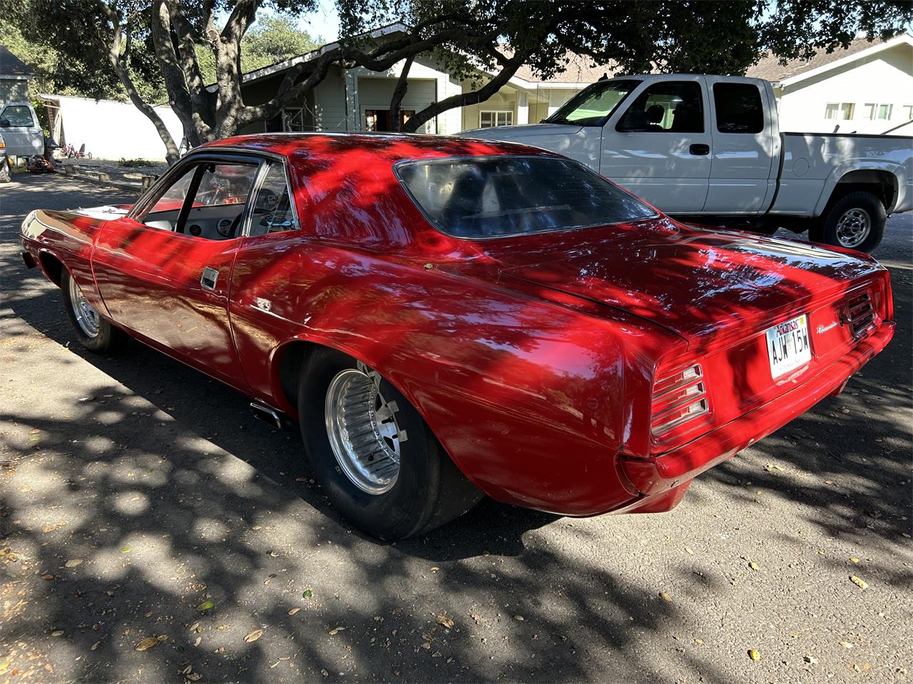 Plymouth-Barracuda-1970-Red-Gray-8