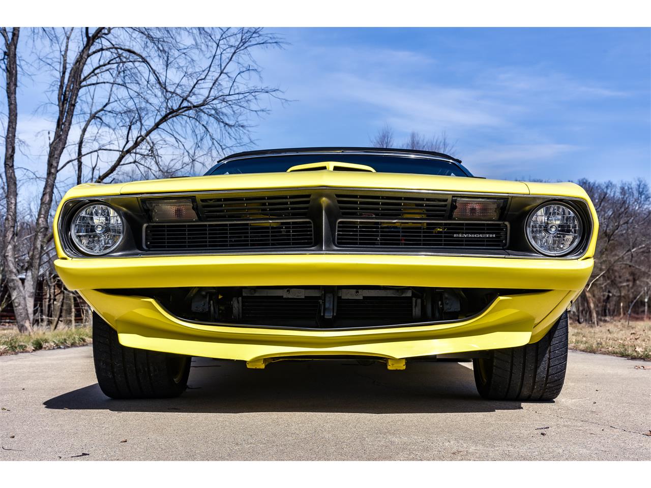 Plymouth-Barracuda-1970-Yellow-Black
