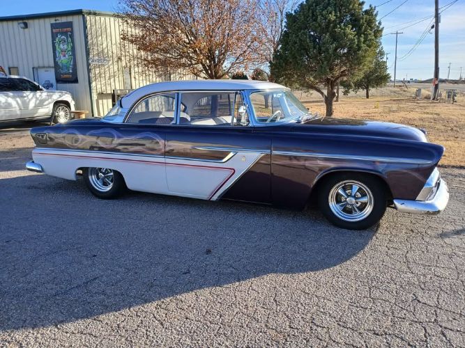 Plymouth-Belvedere-1955-PurpleWhite-BlackWhite-Leather-6