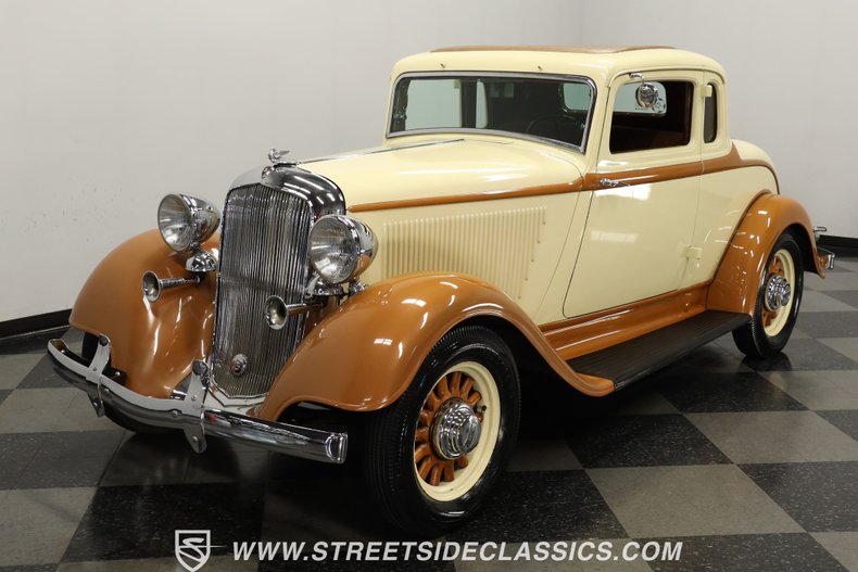 Plymouth-Other-1933-Buttercream-Yellow-Gold-Brown-20