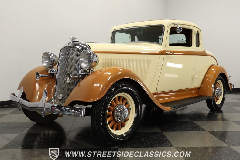 Plymouth-Other-1933-Buttercream-Yellow-Gold-Brown-23