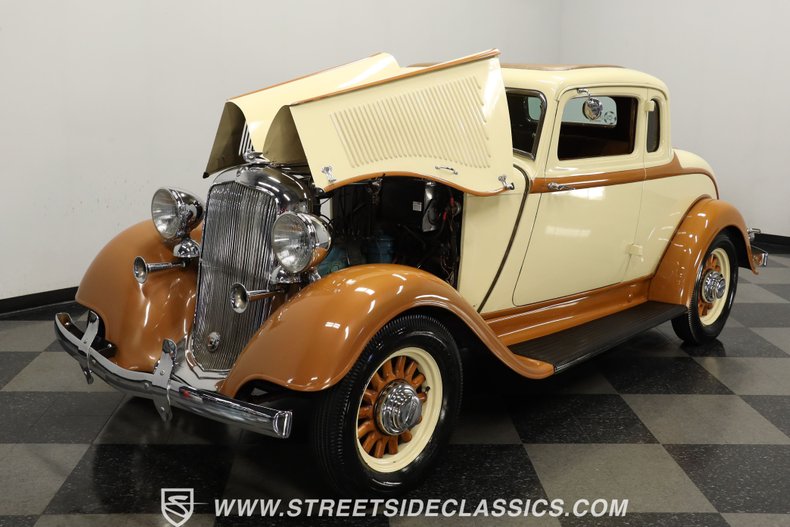 Plymouth-Other-1933-Buttercream-Yellow-Gold-Brown-33