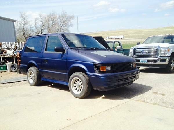 Plymouth-Voyager-1993-Blue-Blue-2