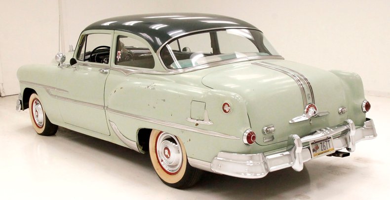 Pontiac-Chieftain-1953-Linden-Green-Dark-Green-3