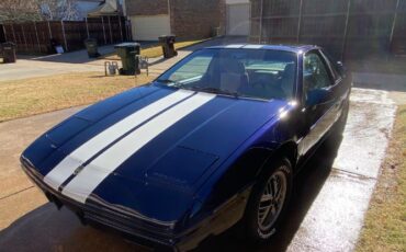 Pontiac-Fiero-1984-Blue-Tan-1