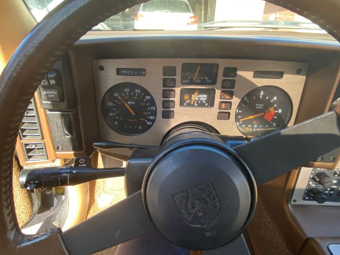 Pontiac-Fiero-1984-Blue-Tan-16