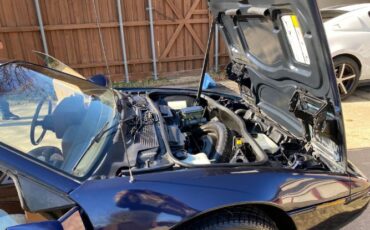 Pontiac-Fiero-1984-Blue-Tan-24