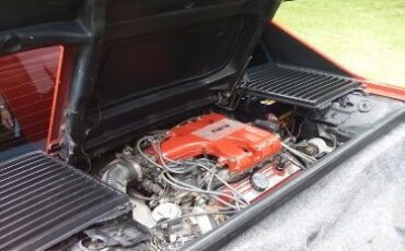 Pontiac-Fiero-1985-RedGray-Brown-ClothLeather-3
