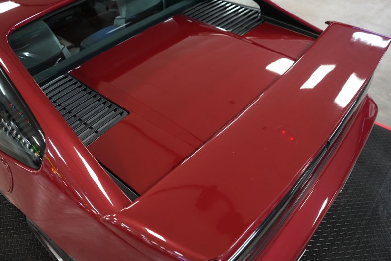 Pontiac-Fiero-1987-Maroon-Gray-8