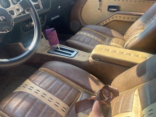 Pontiac-Firebird-1978-Yellow-Custom-Leather-14