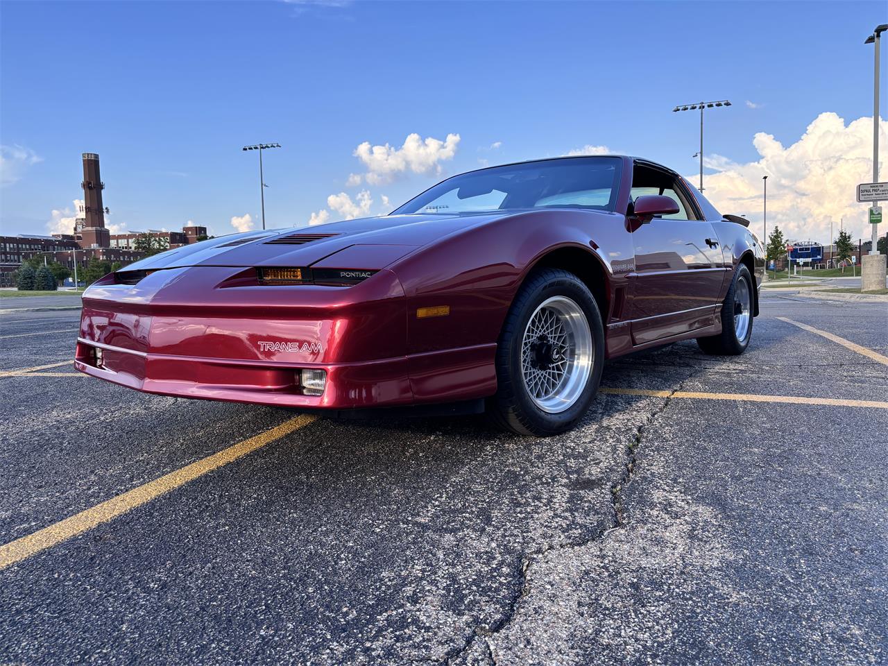 Pontiac-Firebird-trans-am-1990-Maroon-Charcoalblack-1