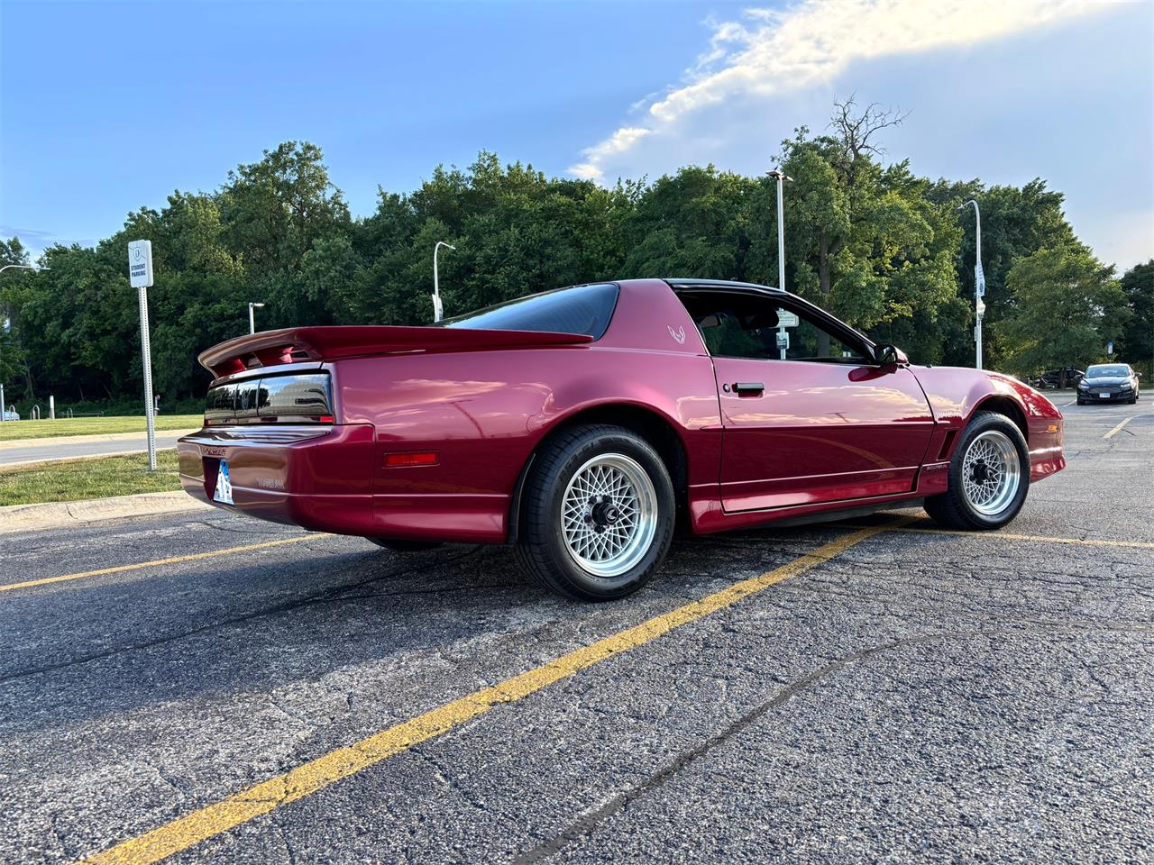 Pontiac-Firebird-trans-am-1990-Maroon-Charcoalblack-10