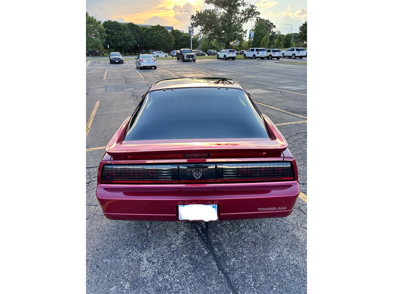 Pontiac-Firebird-trans-am-1990-Maroon-Charcoalblack-13