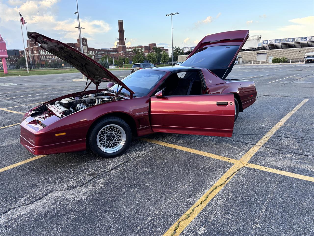 Pontiac-Firebird-trans-am-1990-Maroon-Charcoalblack-26
