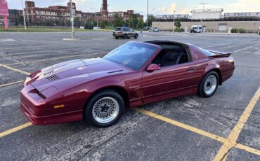 Pontiac-Firebird-trans-am-1990-Maroon-Charcoalblack