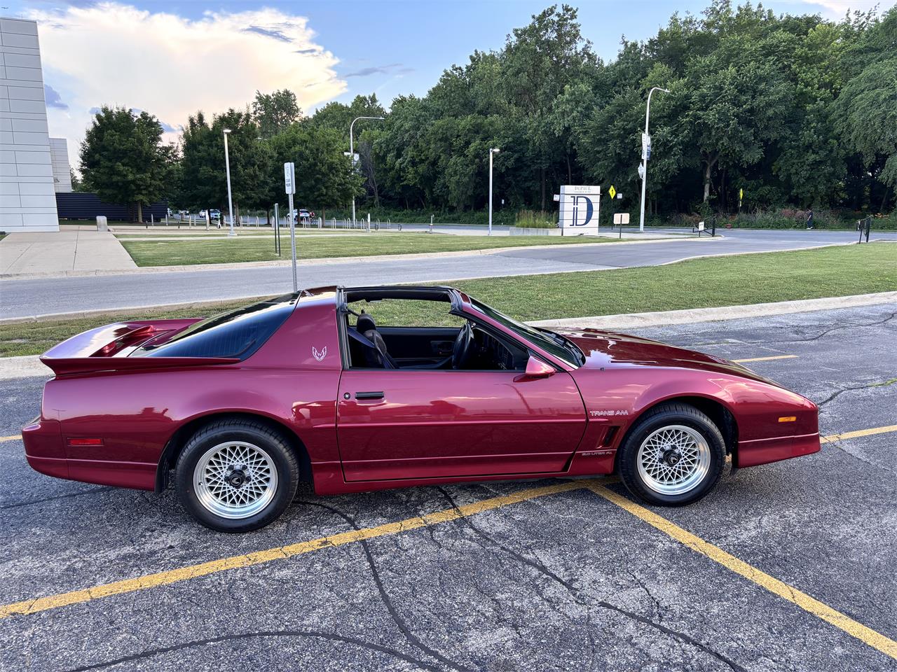 Pontiac-Firebird-trans-am-1990-Maroon-Charcoalblack-7