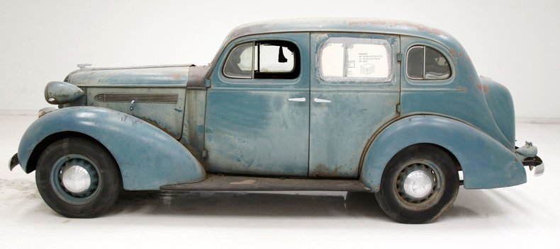 Pontiac-Other-1936-Light-Blue-Brown