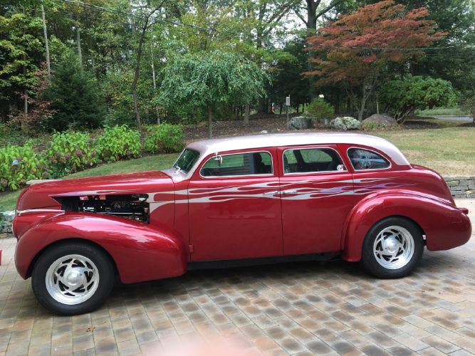 Pontiac-Other-1940-Red-Gray-13