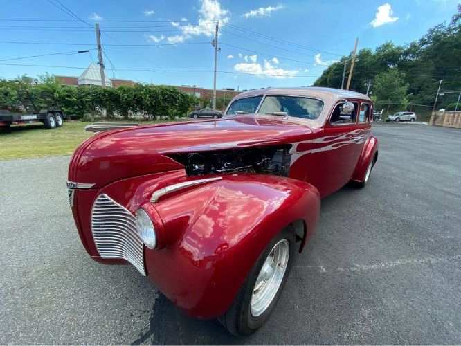 Pontiac-Other-1940-Red-Gray-14
