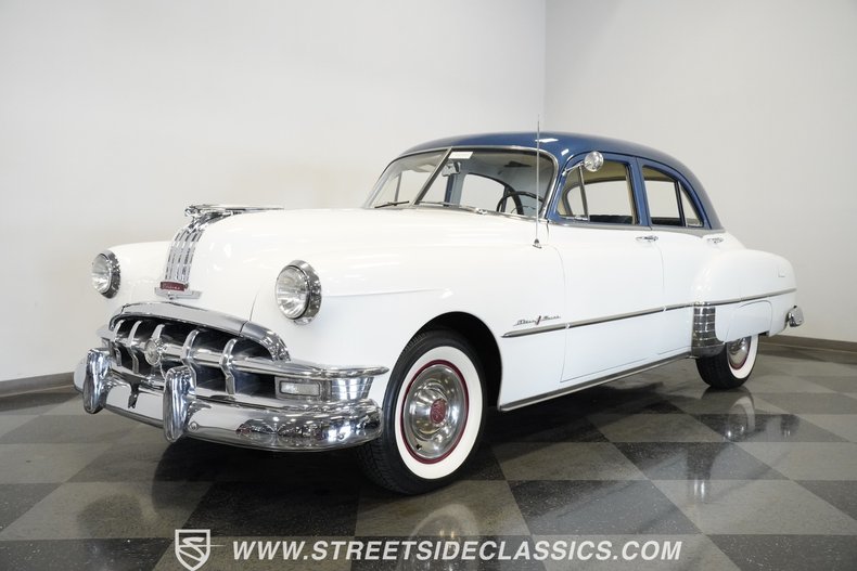 Pontiac-Silver-streak-1950-White-Blue-39