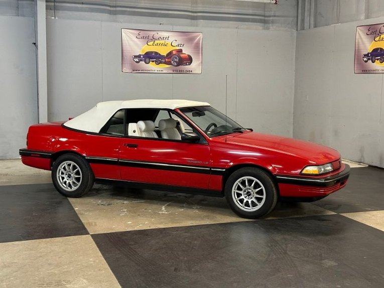 Pontiac-Sunbird-1991-Red-White-26