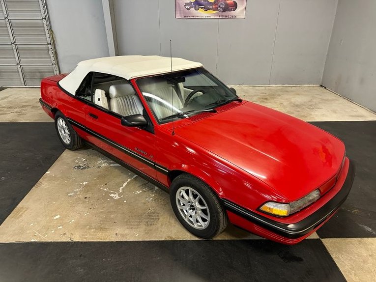 Pontiac-Sunbird-1991-Red-White-27