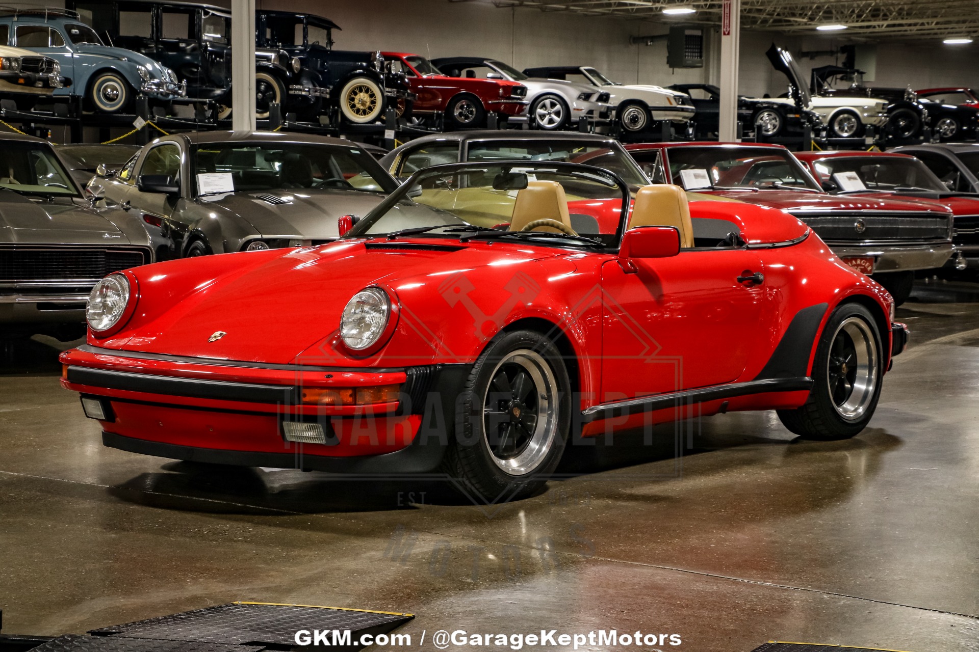Porsche-911-1989-Red-Tan-22