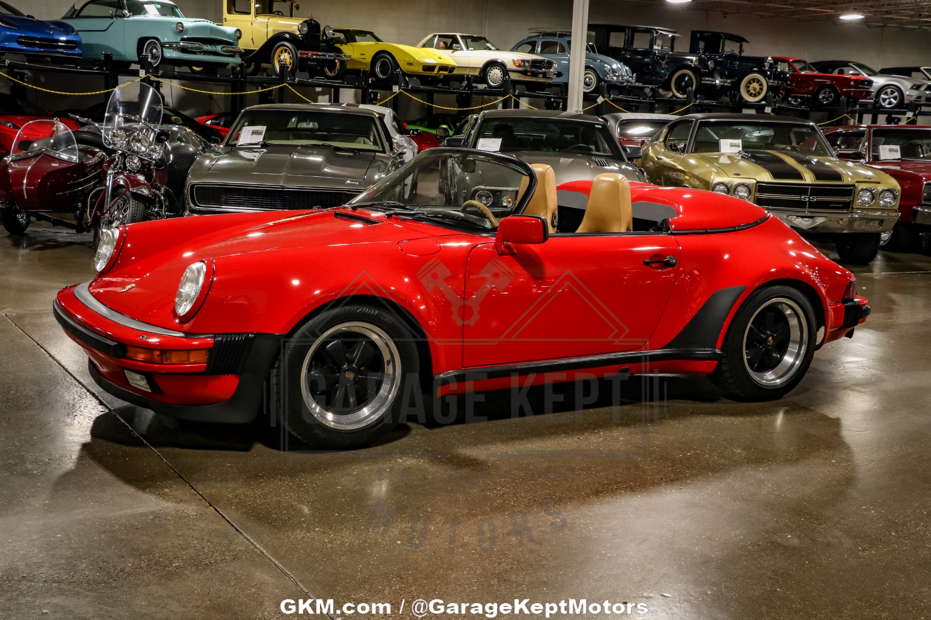 Porsche-911-1989-Red-Tan-23