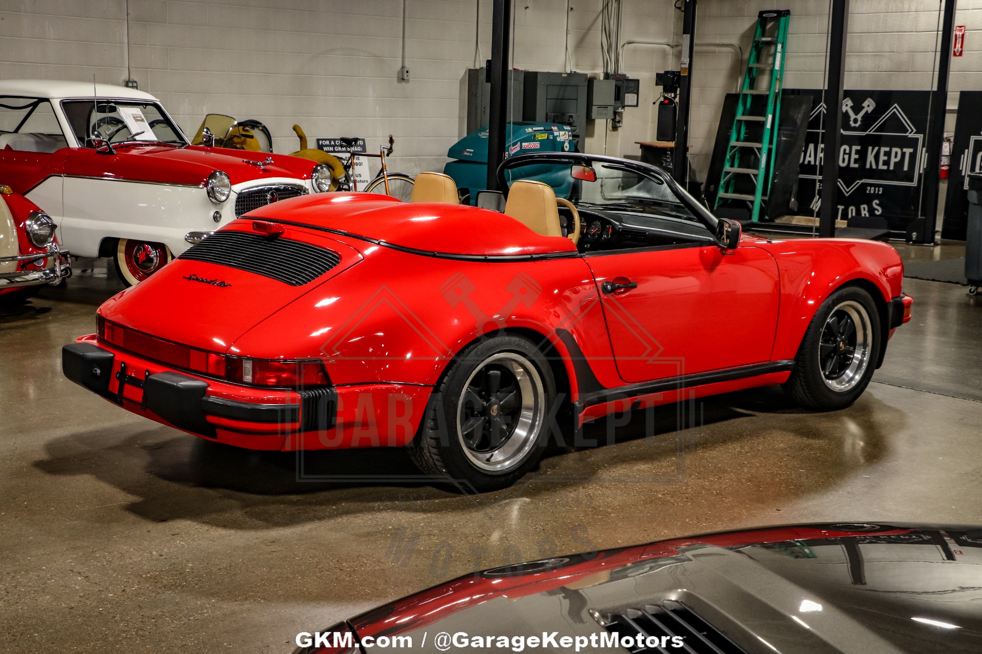 Porsche-911-1989-Red-Tan-27