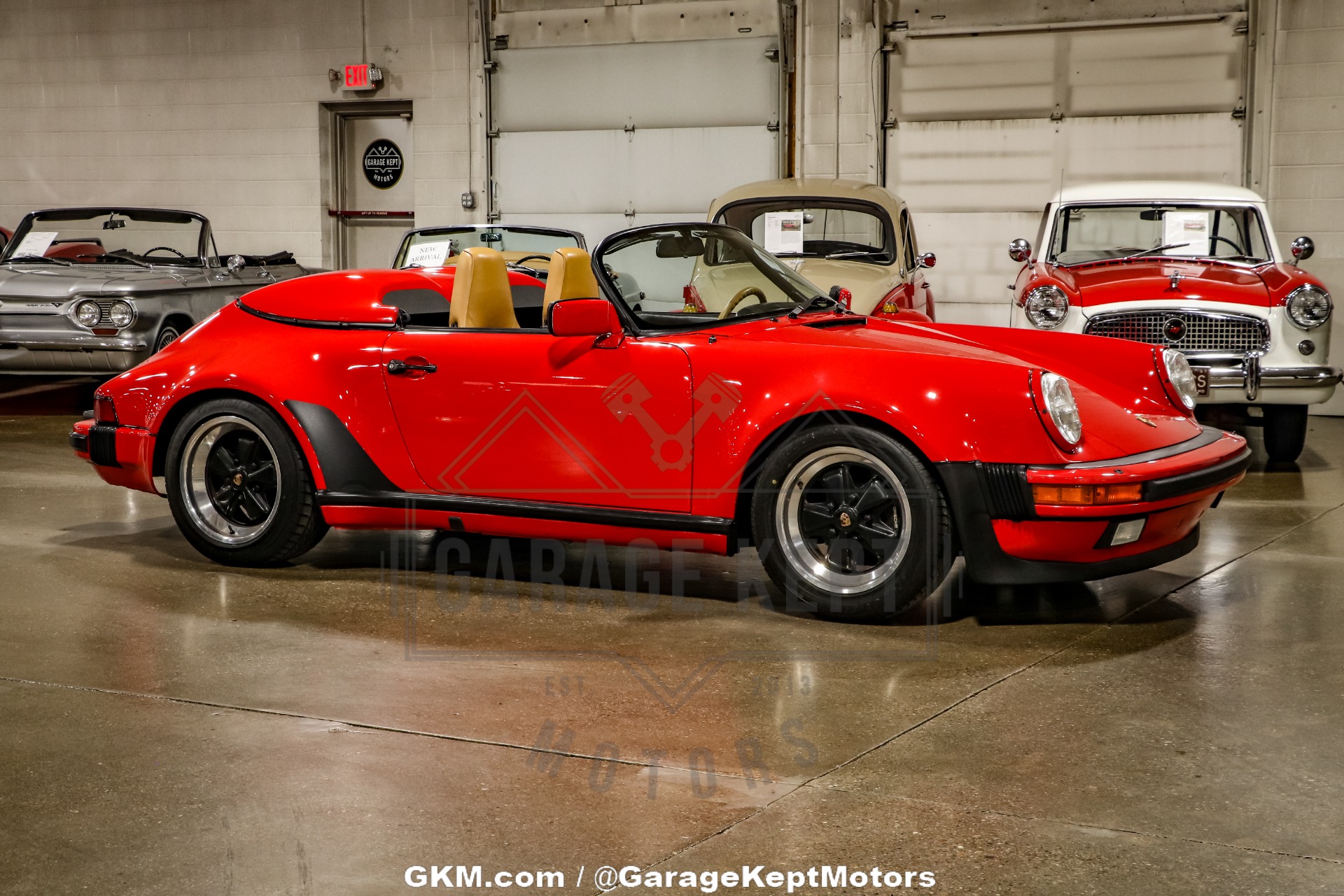 Porsche-911-1989-Red-Tan-29