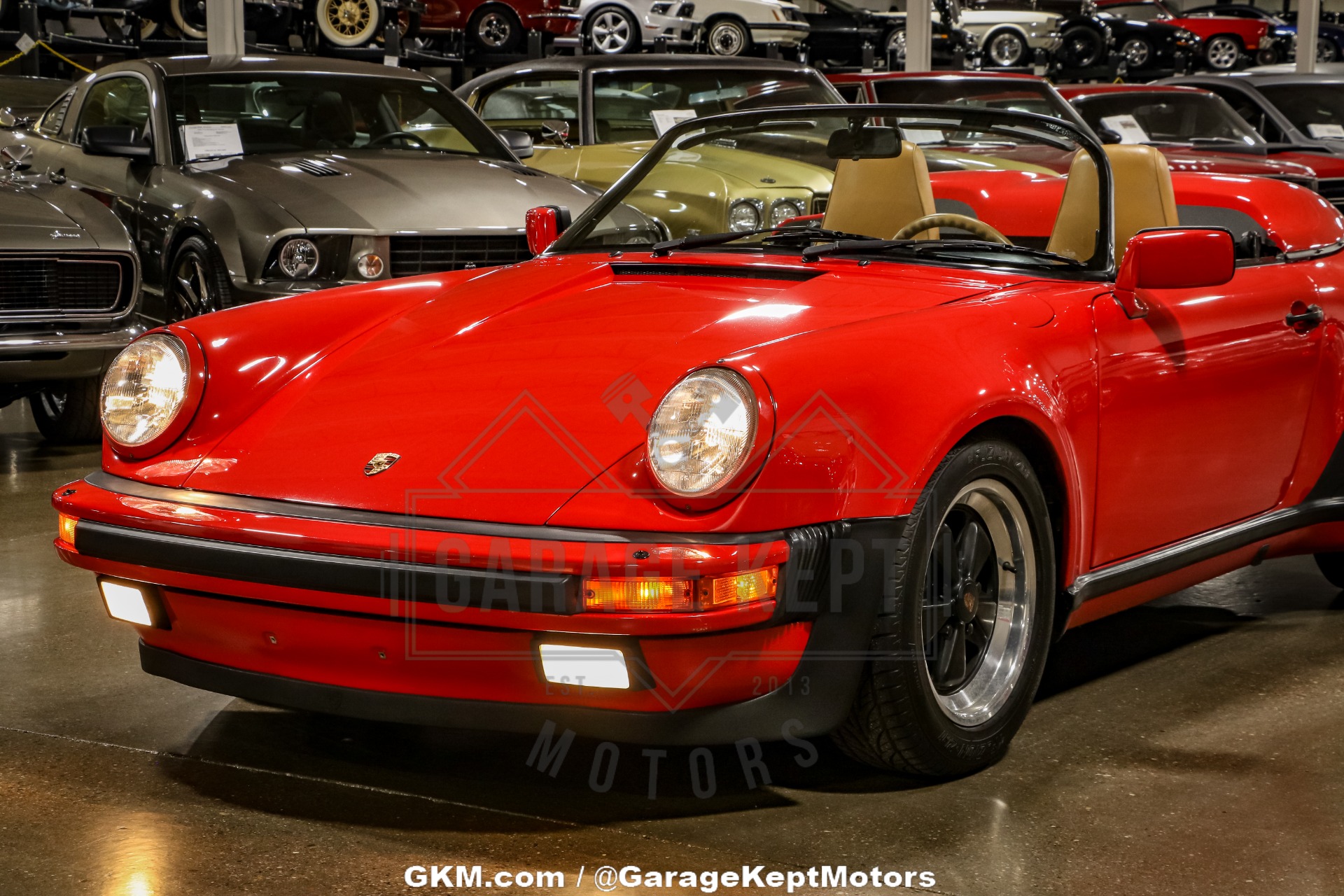 Porsche-911-1989-Red-Tan-32