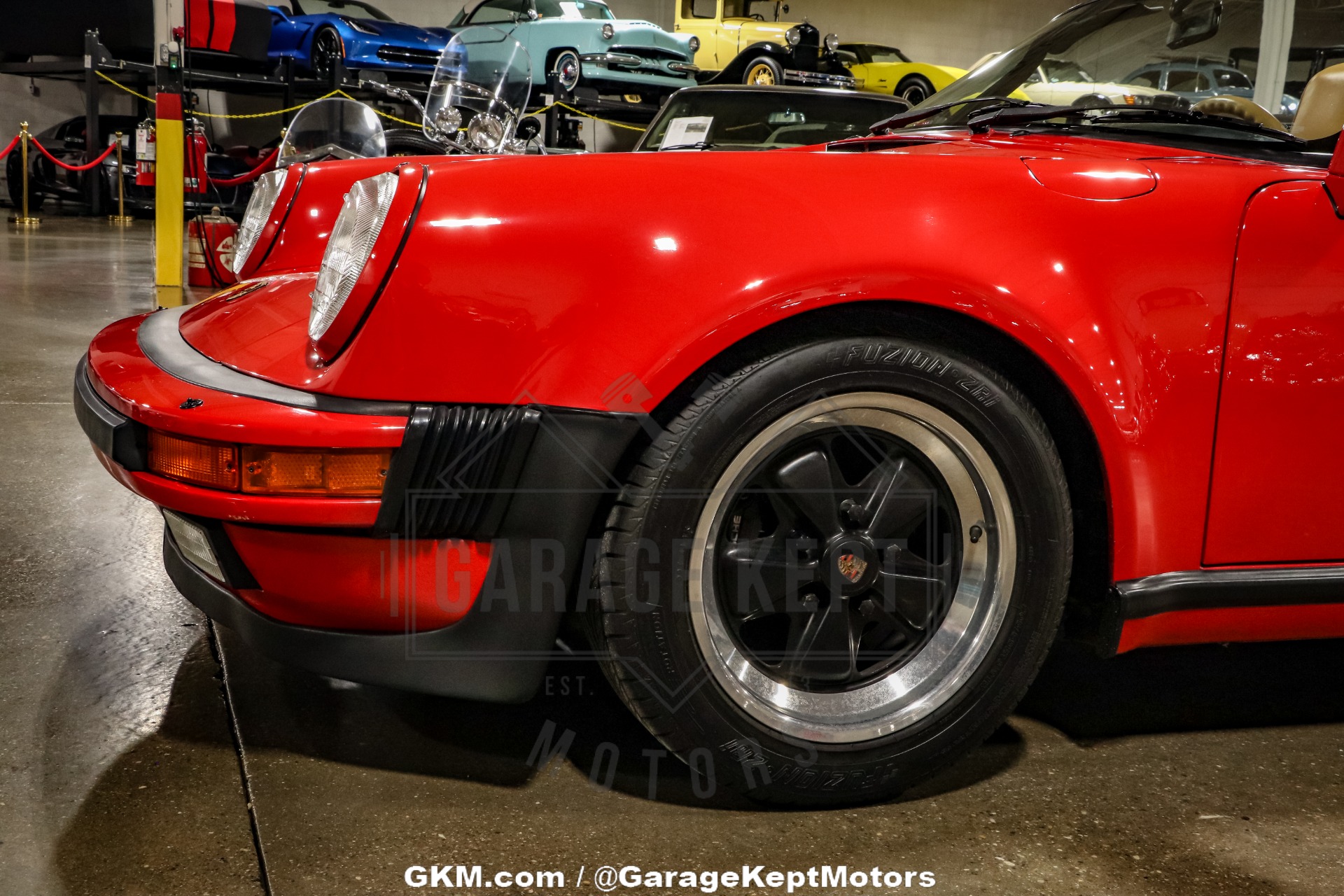 Porsche-911-1989-Red-Tan-37